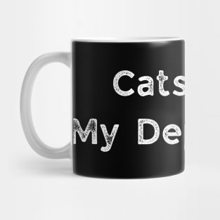 Cats Cure My Depression Mug